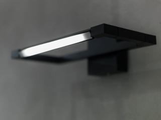 Nástěnná lampa Spigolo Barva:: černá, Varianta:: 560lm/2700K
