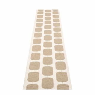 Oboustranný vinylový koberec Pappelina Sten Light Nougat velikost: 70x300cm