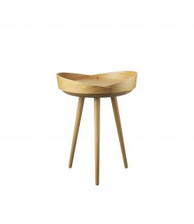 Odkládací stolek Bakketop z dubového dřeva Barva dřeva:: světlý dub