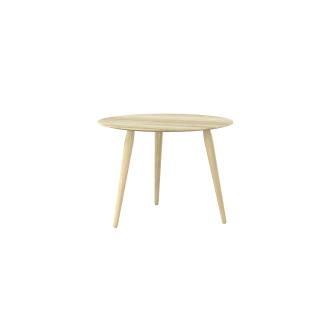 Odkládací stolek Play z dubového masivu- Ø60 Rozměry:: 60x38cm, typ dřeva:: přírodní dub