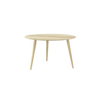 Odkládací stolek Play z dubového masivu- Ø75 Rozměry:: 75x38cm, typ dřeva:: přírodní dub