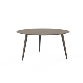 Odkládací stolek Play z dubového masivu- Ø90 Rozměry:: 90x38cm, typ dřeva:: tmavý dub