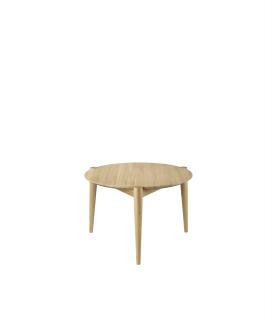 Odkládací stolek Søs z dubového dřeva Barva dřeva:: světlý dub, Šířka stolu:: 55cm