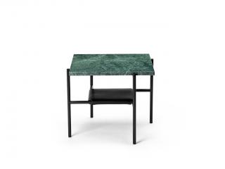Odkládací stolek Stone z mramorové desky Barva mramoru:: zelená, Rozměry:: 38x43x43cm