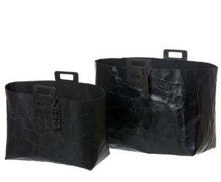 OOhh set květináčů Shopping Bag Black Rozměry: vel. S