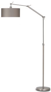 podlahová lampa Moscow XL barva stínidla: linen dark (LD) - 100% len, velikost: stínidlo 4723