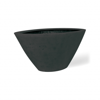 Polystone Boat květinový obal Anthracite Rozměry: 89 cm šířka x 48 cm hloubka x 45 cm výška