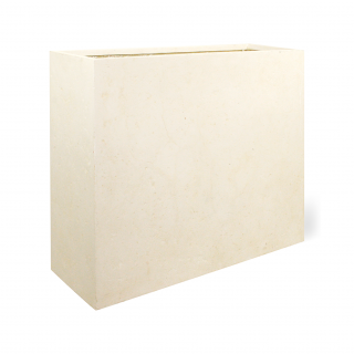 Polystone Divide rozdělovač prostoru Creme Rozměry: 100 cm šířka x 35 cm hloubka x 60 cm výška