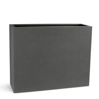 Polystone Divide rozdělovač prostoru Grey Rozměry: 100 cm šířka x 35 cm hloubka x 60 cm výška