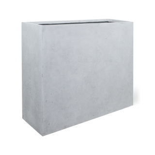 Polystone Divide rozdělovač prostoru Grey Rozměry: 100 cm šířka x 35 cm hloubka x 80 cm výška