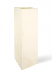 Polystone Style květináč Creme Rozměry: 35 cm šířka x 35 cm hloubka x 100 cm výška