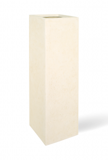 Polystone Style květináč Creme Rozměry: 40 cm šířka x 40 cm hloubka x 120 cm výška