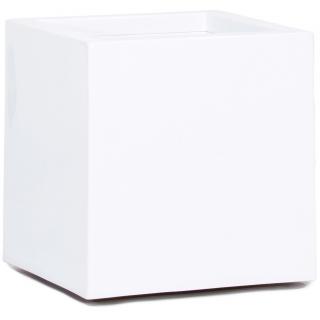 Premium Cubus květinový obal White Rozměry: 40 x 40 x 40 cm