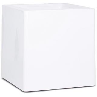 Premium Cubus květinový obal White Rozměry: 80 x 80 x 80 cm