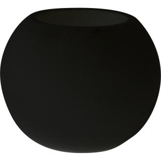 Premium Globe květinový obal Black Rozměry: 40 cm průměr x 32 cm výška