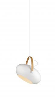 Stropní lampa DC bílá Rozměry:: Ø  18 cm, výška 22 cm