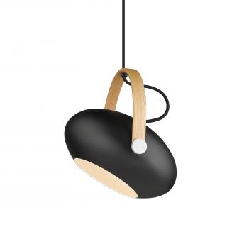 Stropní lampa DC černá Rozměry: Ø  26 cm, výška 30 cm
