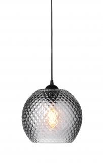 Stropní lampa Nobb Ball kouřová Rozměry: Ø  22 cm, výška 19 cm