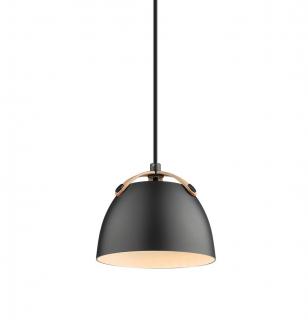 Stropní lampa Oslo černá Rozměry: Ø  24 cm, výška 19 cm