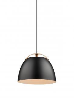 Stropní lampa Oslo černá Rozměry: Ø  40 cm, výška 31 cm