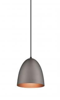 Stropní lampa The Classic šedá Rozměry: Ø  20 cm, výška 21 cm
