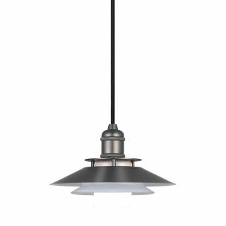 Stropní / závěsná lampa 1123 černá Rozměry: Ø  18 cm, výška 22 cm