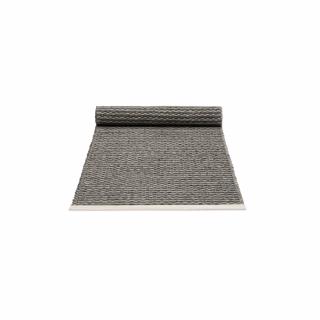 Vinylový běhoun na stůl Pappelina MONO Charcoal/Warm Grey velikost: 36x150cm