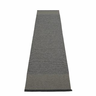 Vinylový koberec Pappelina Edit Black velikost: 70x300cm