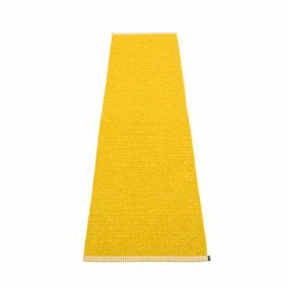 Vinylový koberec Pappelina MONO mustard velikost: 60x250cm