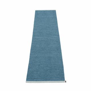 Vinylový koberec Pappelina MONO ocean blue velikost: 60x250cm