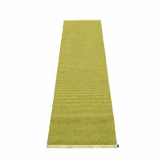 Vinylový koberec Pappelina MONO olive velikost: 60x250cm