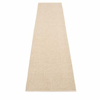 Vinylový koberec Pappelina SVEA beige velikost: 70x400cm