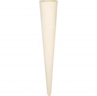 Wall Cone květinový obal Creme Rozměry: 20 cm průměr x 120 cm délka