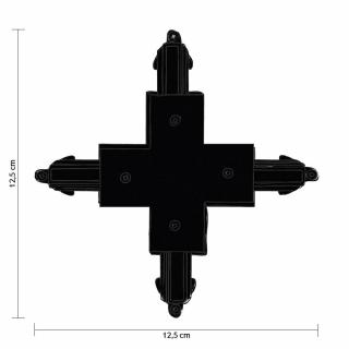 X-connector Halo Track černý