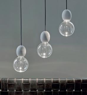 Žárovka Ghost LED Globe čirá 12,5 cm