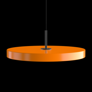 Závěsné LED svítidlo Asteria Barva uchycení:: černá, Barva:: oranžová