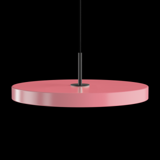 Závěsné LED svítidlo Asteria Barva uchycení:: černá, Barva:: růžová