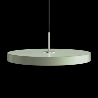 Závěsné LED svítidlo Asteria Barva uchycení:: ocelová, Barva:: mentolová