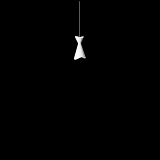 Závěsné svítidlo NINOTCHKA Barva:: bílá, Průměr:: 125mm