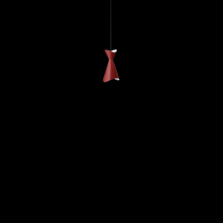 Závěsné svítidlo NINOTCHKA Barva:: červená, Průměr:: 125mm