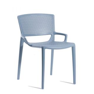 Židle Fiorellina Barva sedáku a opěradla z recyklovaného plastu: Powder blue IS503