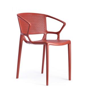 Židle Fiorellina s opěradly Barva sedáku a opěradla z recyklovaného plastu: Coral red IS527