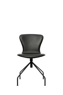 Židle Play Swing Barva kůže:: černá, Varianta:: bez opěráků