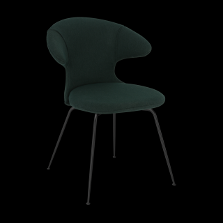Židle Time Flies Barva nohou:: černá, barva potahu:: tmavě zelená
