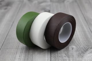 Páska začišťovací krepová   26mm Barva: Zelená tmavá