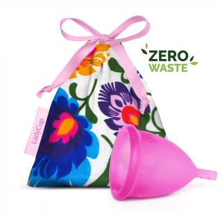 LadyCup menstruační kalíšek Divoký zimolez Velikost: S, Obal: Zero waste – bez plastového a papírového obalu