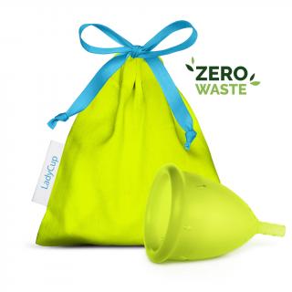 LadyCup menstruační kalíšek Neon Velikost: S, Obal: Zero waste – bez plastového a papírového obalu