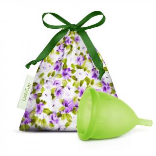 LadyCup menstruační kalíšek Zelený Velikost: S, Obal: Standardní obal