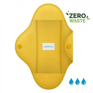 LadyPad látková vložka s vkládací vložkou Slunečnice Velikost: S, Obal: Zero waste – bez plastového a papírového obalu