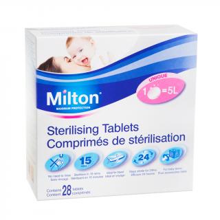 Sterilizační tablety Milton Balení: 28 tablet